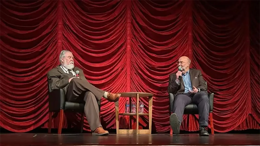 Hardin and Harrigan at the Bullock Museum in Austin